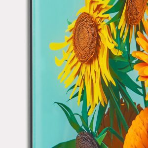HD foto achter plexiglas