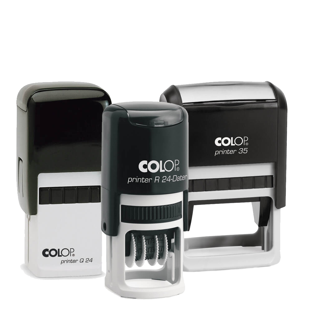 Colop printer zwart (kunststof)